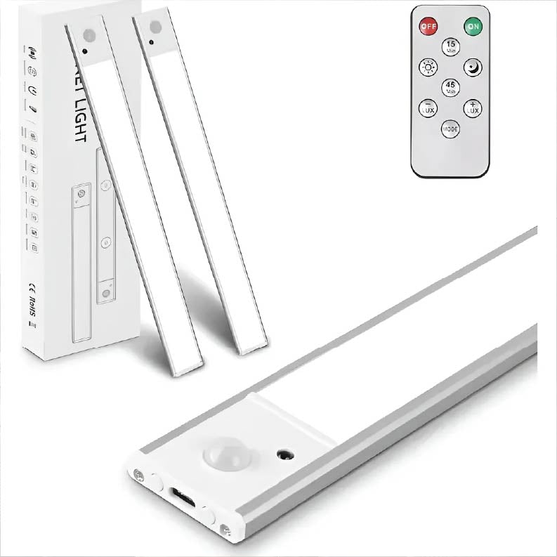 2x1 Lampara Led Recargable 20 cm