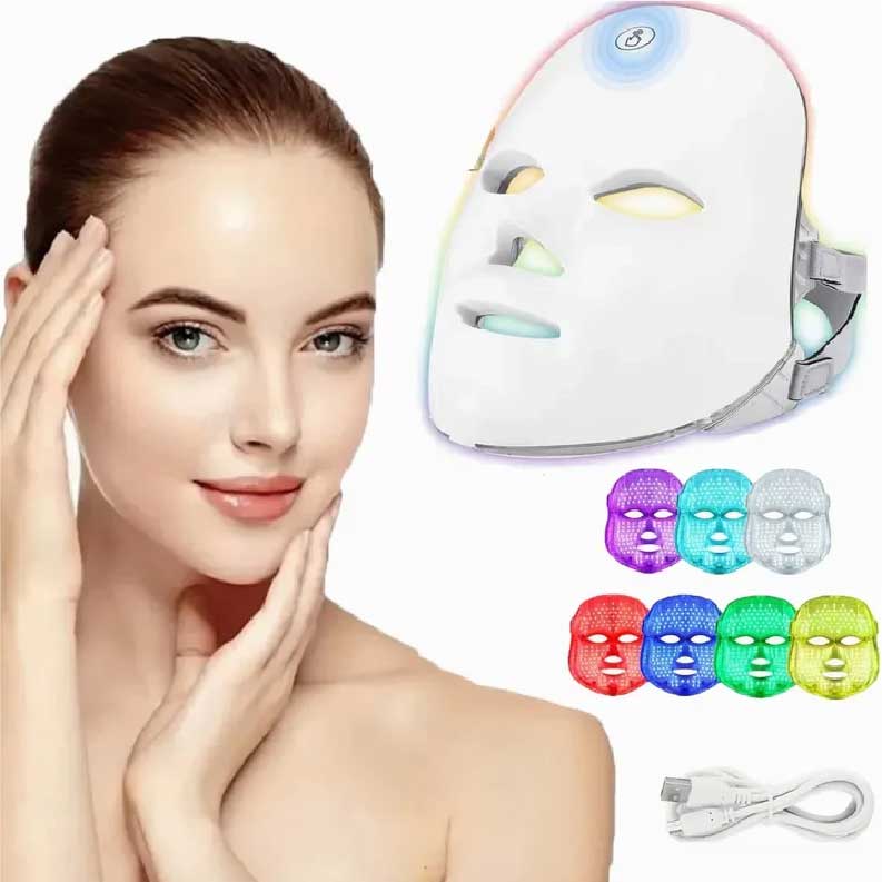 Mascara LED Facial 7 Colores