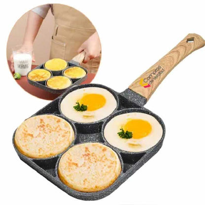 SARTEN ANTIADHERENTE 4 PUESTOS