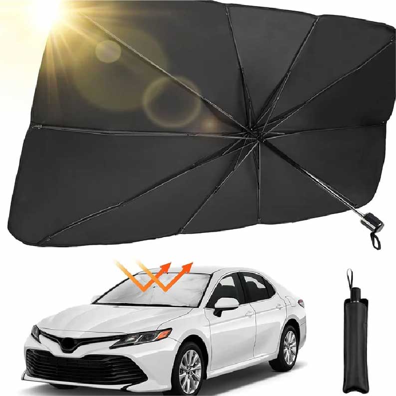 SOMBRILLA PARA AUTO CON ESTUCHE UPF50+